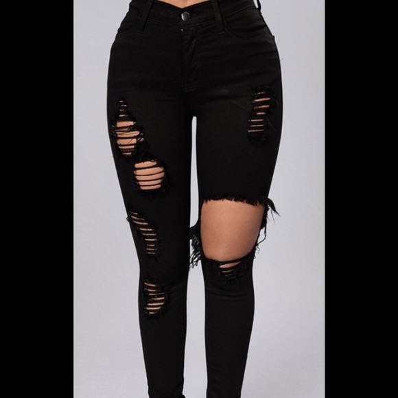 🔥NEW ARRIVAL! Super Stretch Black Skinny Jeans 👖 - Picture 3 of 3